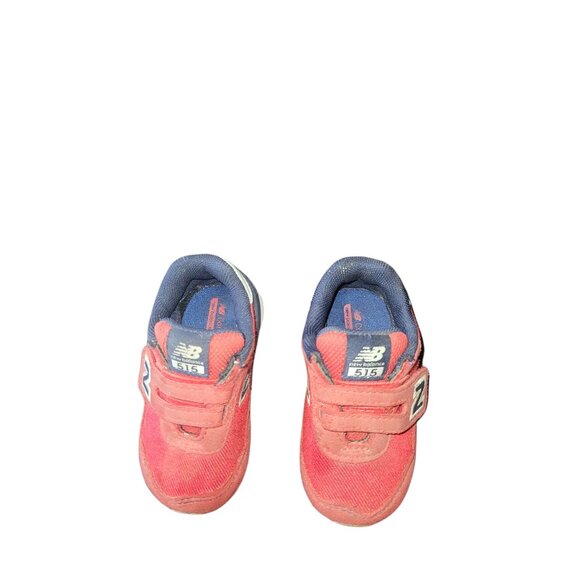 New‎ Balance 515 Sneakers Toddler Boys sz 4C Red Strap Running Infant Kidcore - Picture 3 of 5